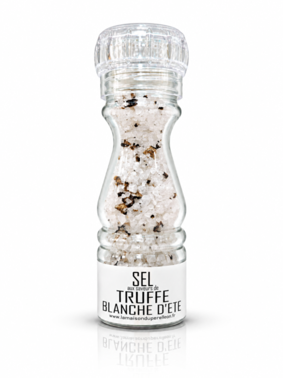 moulin rechargeable sel truffe blanche d'été