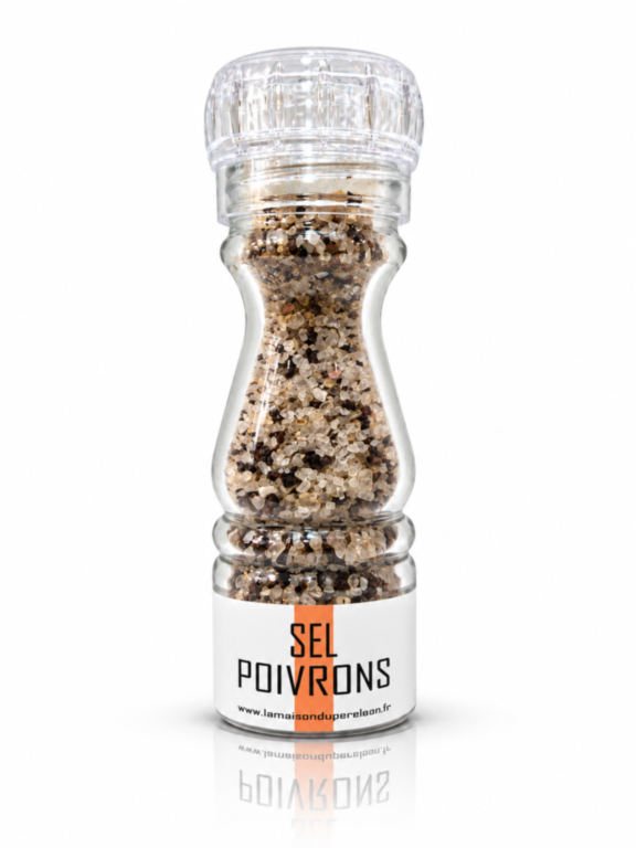moulin rechargeable sel au poivrons