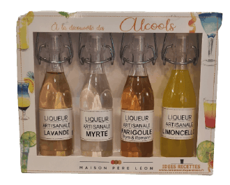 Coffret Dégustation de 4 Liqueurs